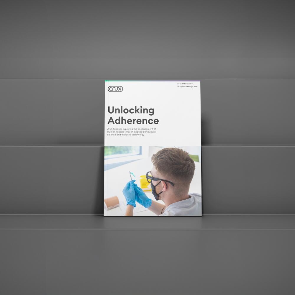 Img: Book cover for Unlocking Adherance whitepaper