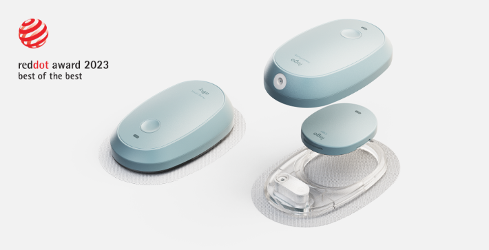 Image: Ingo device designed by Crux to manage diabetes insulin